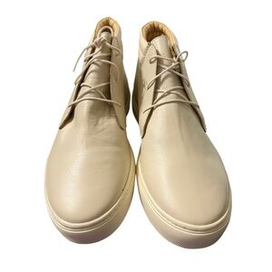 NISOLO Men’s Size 12.5 Leather Mid Top Sneakers – Brand New in Box